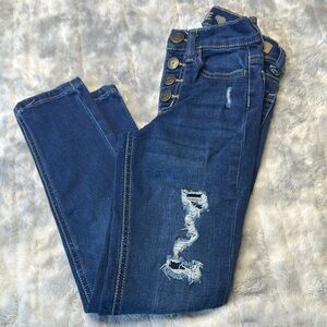 Blue Distressed Jeans